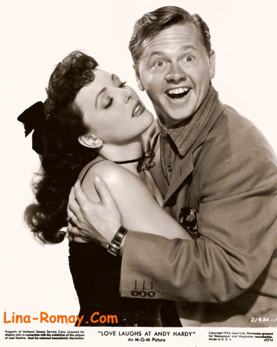 staged photo from Love Laughs at Andy Hardy